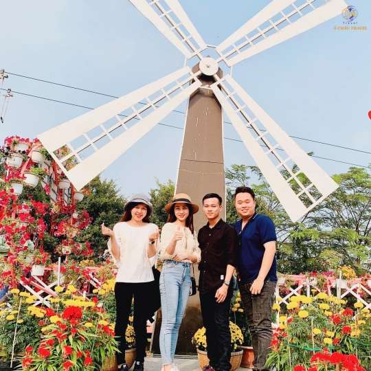 Khu Du Lịch Mỹ Phước Thành - Làng Hoa Sa Đéc - Vườn Trà Là