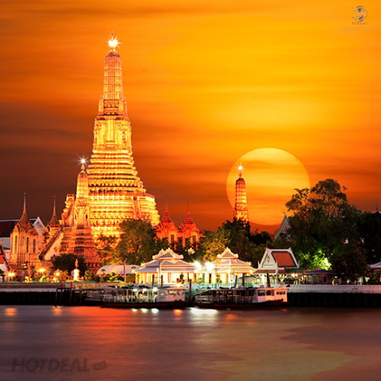  Bangkok – Pattaya – Thành Phố Cổ Muang Boran – Ăn Tối Du Thuyền 5 Sao
